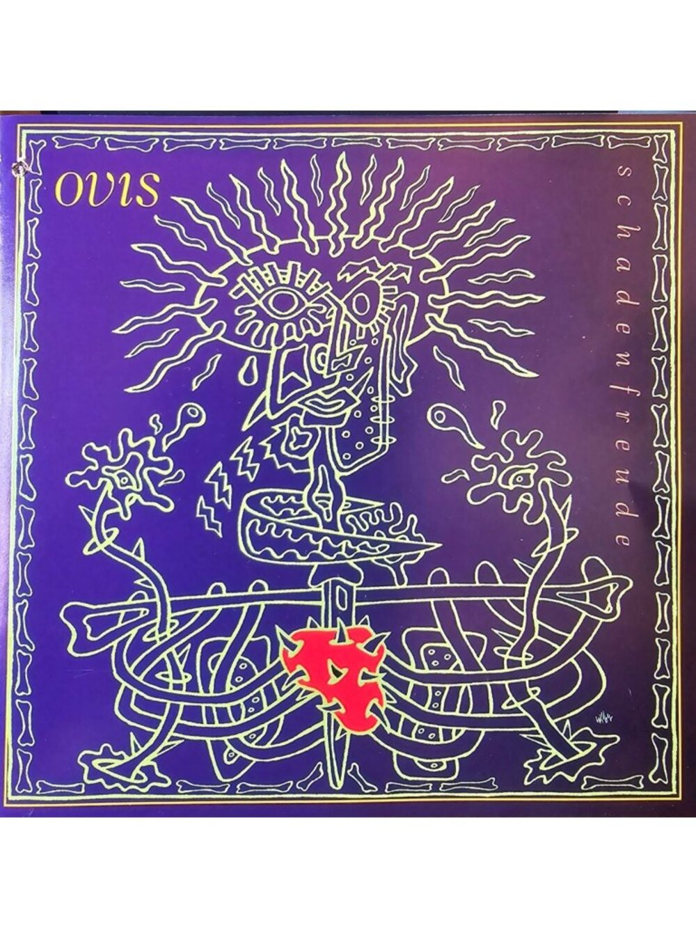 Ovis Schadenfreude CD Album 1993 Restless Records Purple Cover 37810cd